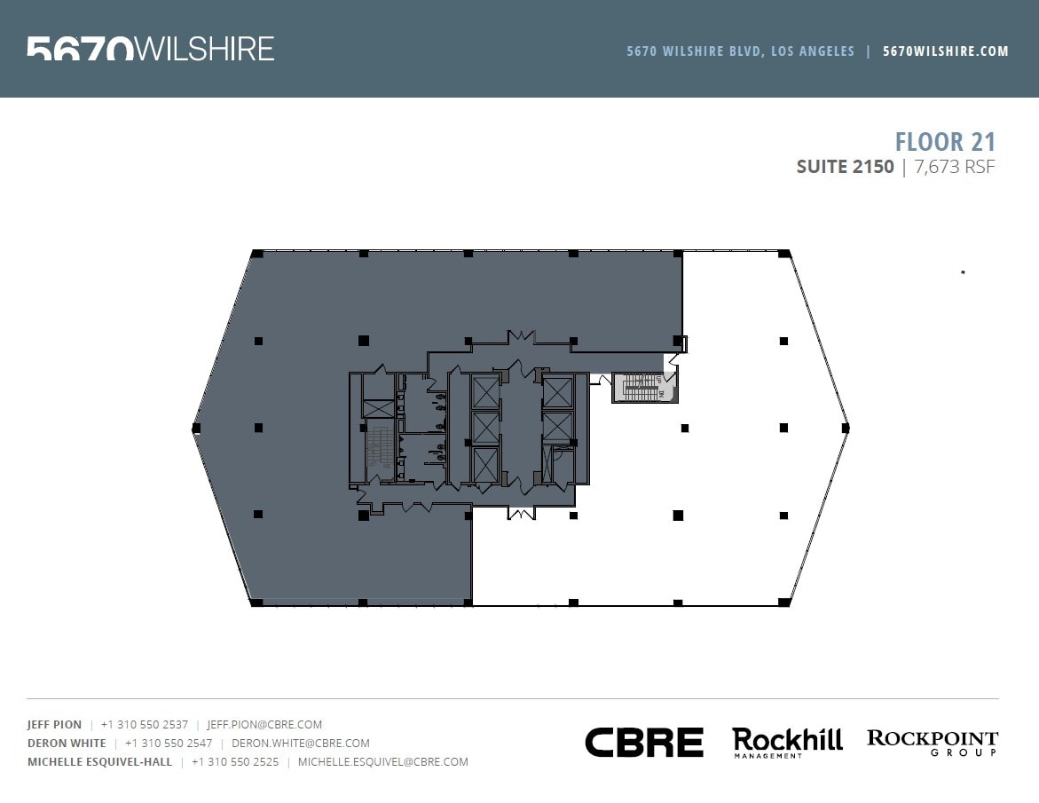 5670 Wilshire Blvd, Los Angeles, CA to rent Floor Plan- Image 1 of 1