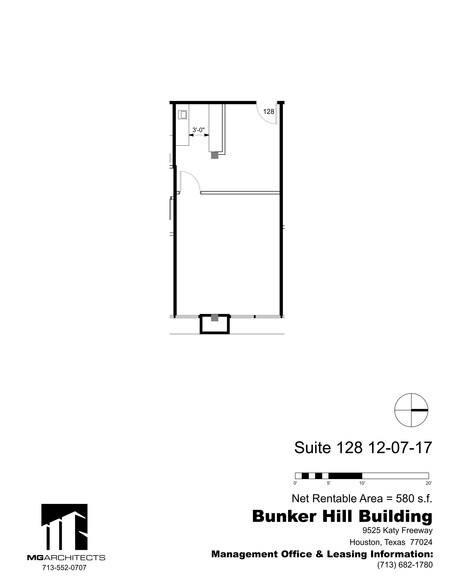 9525 Katy Fwy, Houston, TX for rent - Site Plan - Image 2 of 14