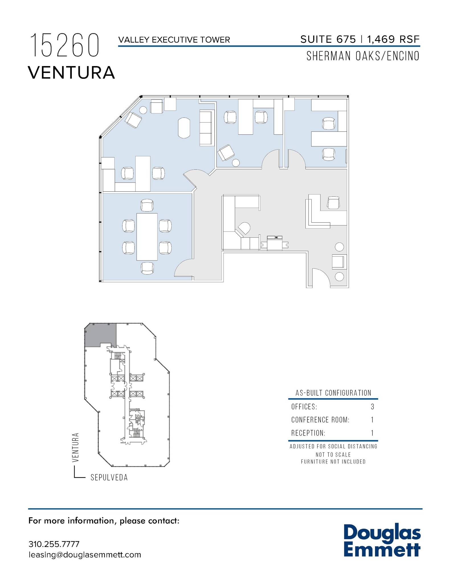 15260 Ventura Blvd, Sherman Oaks, CA for rent Floor Plan- Image 1 of 1