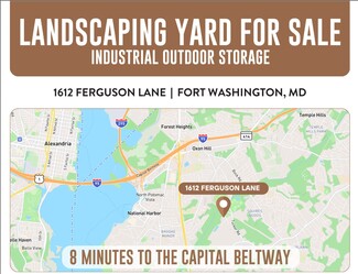 More details for 1612 Ferguson Ln, Fort Washington, MD - Land for Sale