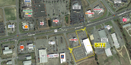 4050 W Vernon Ave, Kinston, NC - aerial  map view - Image1