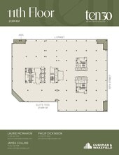 1030 15th St NW, Washington, DC to rent Floor Plan- Image 1 of 1