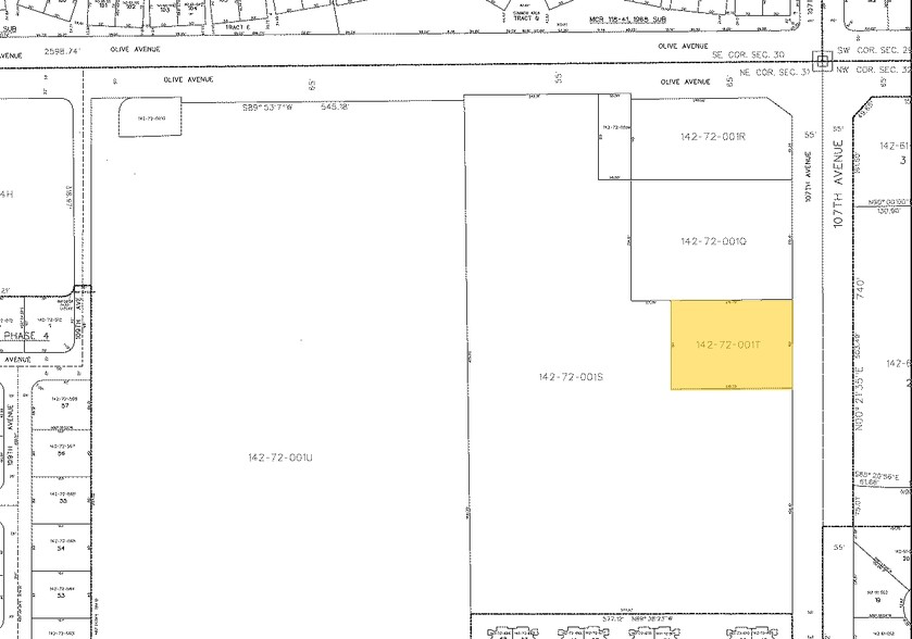 8904 N 107th Ave, Peoria, AZ for rent - Plat Map - Image 2 of 2