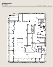 613 Abbott St, Detroit, MI for rent Floor Plan- Image 1 of 1