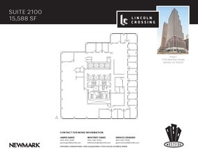 1775 Sherman St, Denver, CO to rent Floor Plan- Image 1 of 1