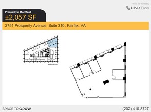 2701 Prosperity Ave, Merrifield, VA for rent Floor Plan- Image 2 of 2