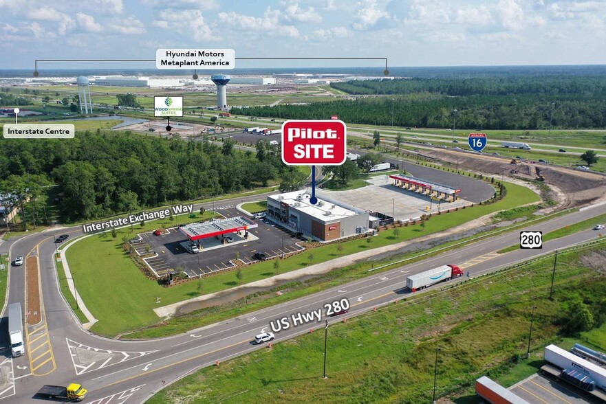 I-16 and US Highway 280, Ellabell, GA for sale - Building Photo - Image 1 of 10