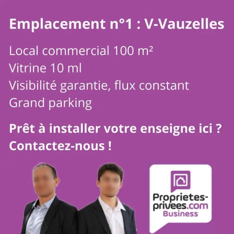 Location Commerce 100 m² - Photo 1