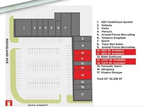 6310 W 95th St, Oak Lawn, IL for rent Floor Plan- Image 1 of 1