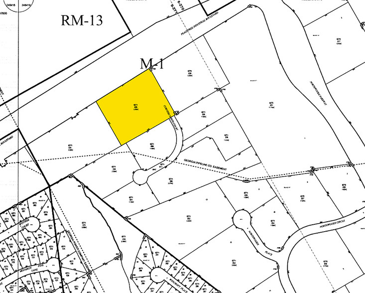 5150 Peachtree Industrial Blvd, Peachtree Corners, GA for rent - Plat Map - Image 2 of 12