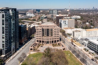 1420 Peachtree St NE, Atlanta, GA - AERIAL  map view