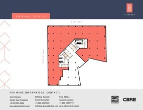 1220 L St NW, Washington, DC for rent Floor Plan- Image 1 of 1