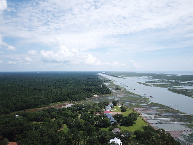 0 Bulls Island Road & 6075 Mossy Grove Ln, Awendaw, SC for sale - Aerial - Image 1 of 10