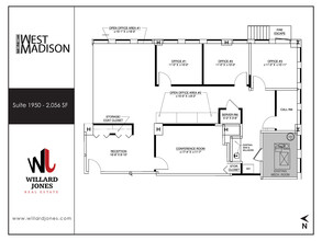 123 W Madison St, Chicago, IL for rent Floor Plan- Image 1 of 1