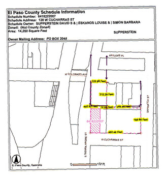 More details for 120 Cucharras, Colorado Springs, CO - Land for Sale