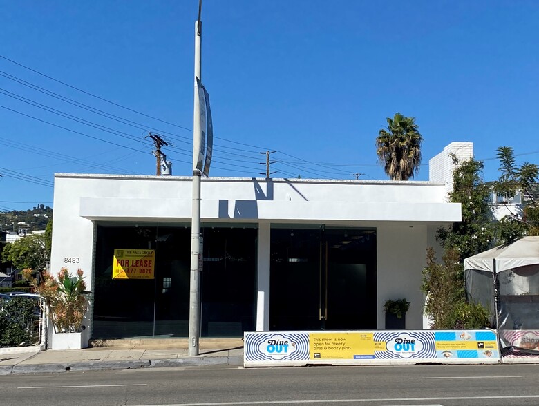 8483 Melrose Ave, West Hollywood, CA for rent - Building Photo - Image 1 of 26