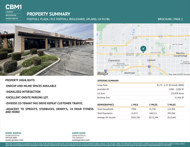 965 W Foothill Blvd, Upland, CA for rent - Building Photo - Image 2 of 8