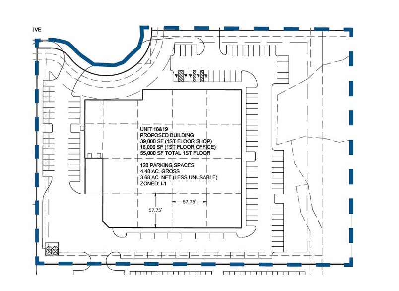 0 Cartier Dr, Wixom, MI for rent - Site Plan - Image 2 of 2