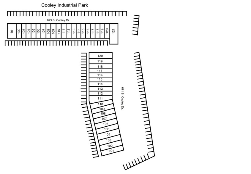 671 E Cooley Dr, Colton, CA for rent - Site Plan - Image 2 of 10