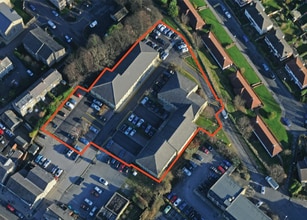 Feast Field, Leeds, WYK - Aerial  map view