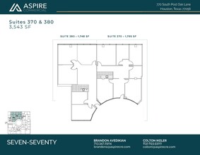 770 S Post Oak Ln, Houston, TX for rent Floor Plan- Image 2 of 2