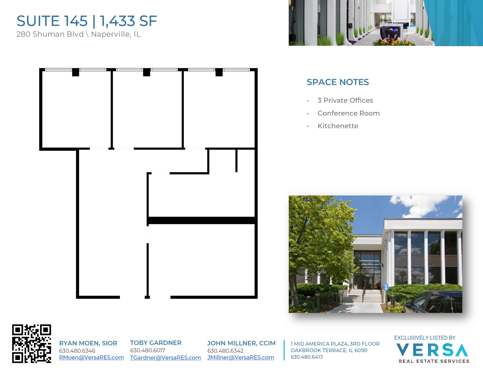 280 Shuman Blvd, Naperville, IL to rent Floor Plan- Image 1 of 1
