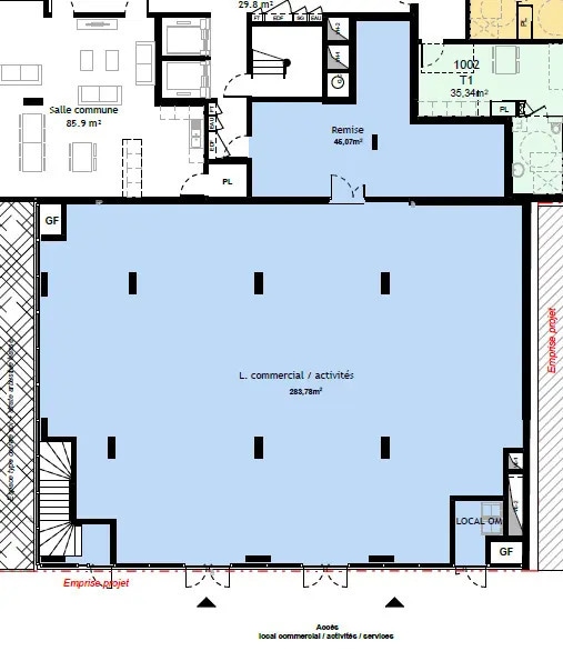 30 Avenue De L'Europe, Rillieux-la-Pape to rent - Floor Plan - Image 2 of 4