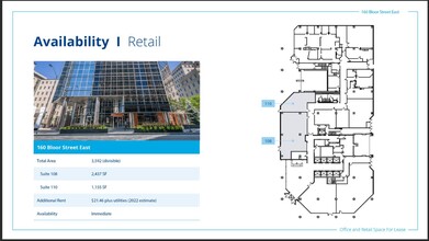 160 Bloor St E, Toronto, ON for rent Floor Plan- Image 1 of 1