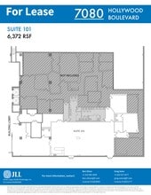 7080 Hollywood Blvd, Los Angeles, CA for rent Site Plan- Image 1 of 1