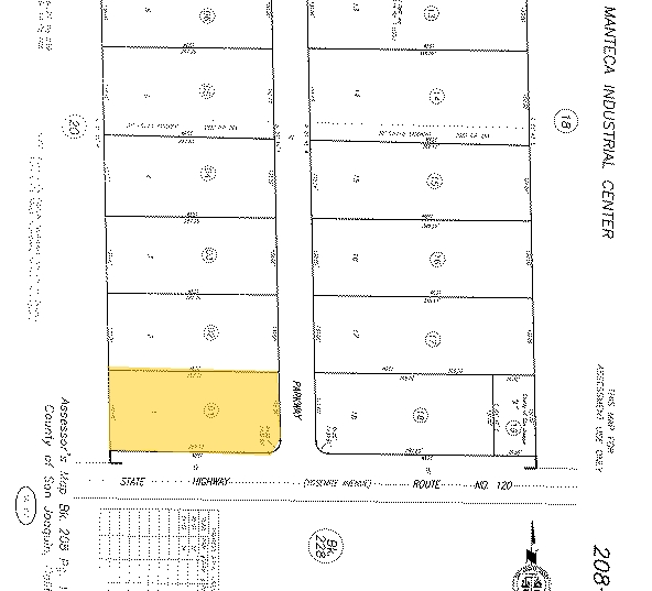 17981 Ideal Pkwy, Manteca, CA for rent - Plat Map - Image 2 of 7