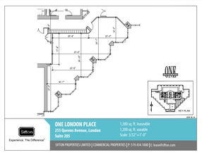 255 Queens Ave, London, ON for rent Floor Plan- Image 1 of 1