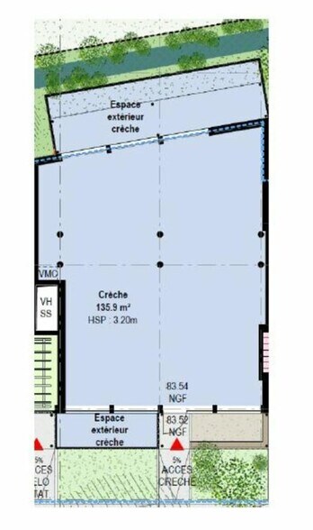 Retail in Orly to rent - Floor Plan - Image 2 of 4