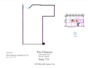 1120 Lincoln St, Denver, CO for rent Floor Plan- Image 1 of 1