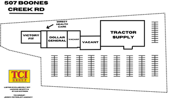 507 Boones Creek Rd, Jonesborough, TN for rent Site Plan- Image 1 of 1