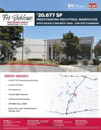 More details for 13462 Brooks Dr, Baldwin Park, CA - Industrial for Rent