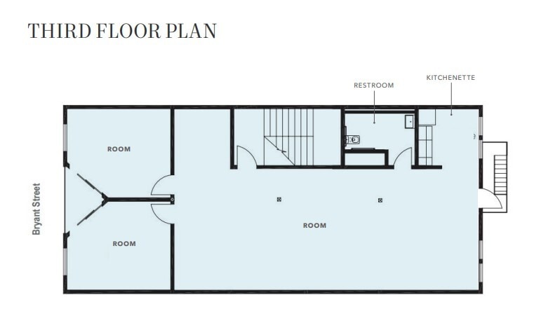 1112 Bryant St, San Francisco, CA to rent Floor Plan- Image 1 of 1