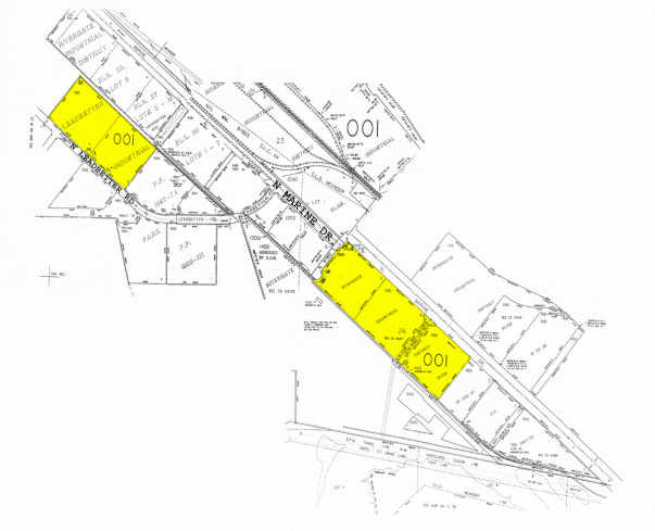 7405-7433 N Leadbetter Rd, Portland, OR for rent - Plat Map - Image 2 of 7