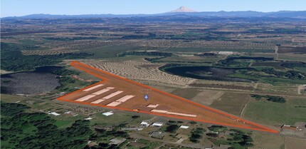 29502 S Meridian Rd, Hubbard, OR - aerial  map view