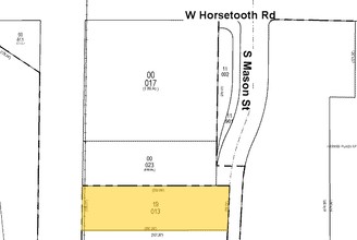 3701 S Mason St, Fort Collins, CO for sale Plat Map- Image 1 of 1