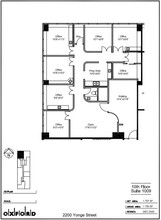 2200 Yonge St, Toronto, ON for rent Floor Plan- Image 1 of 1