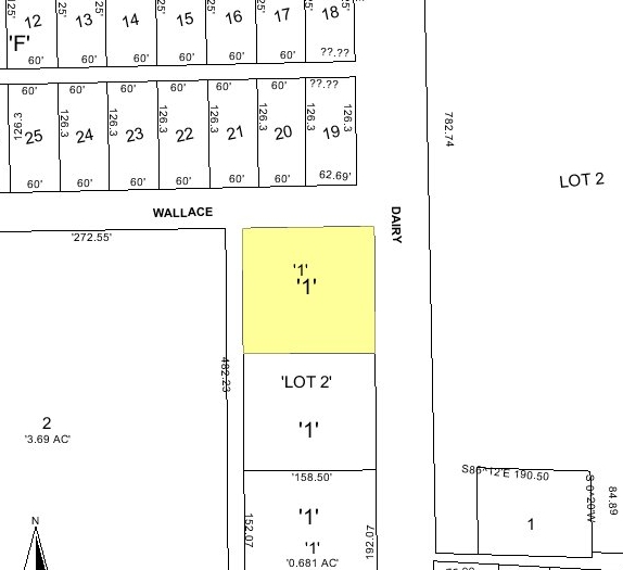 2115 Dairy Rd, Garland, TX for sale - Plat Map - Image 2 of 11