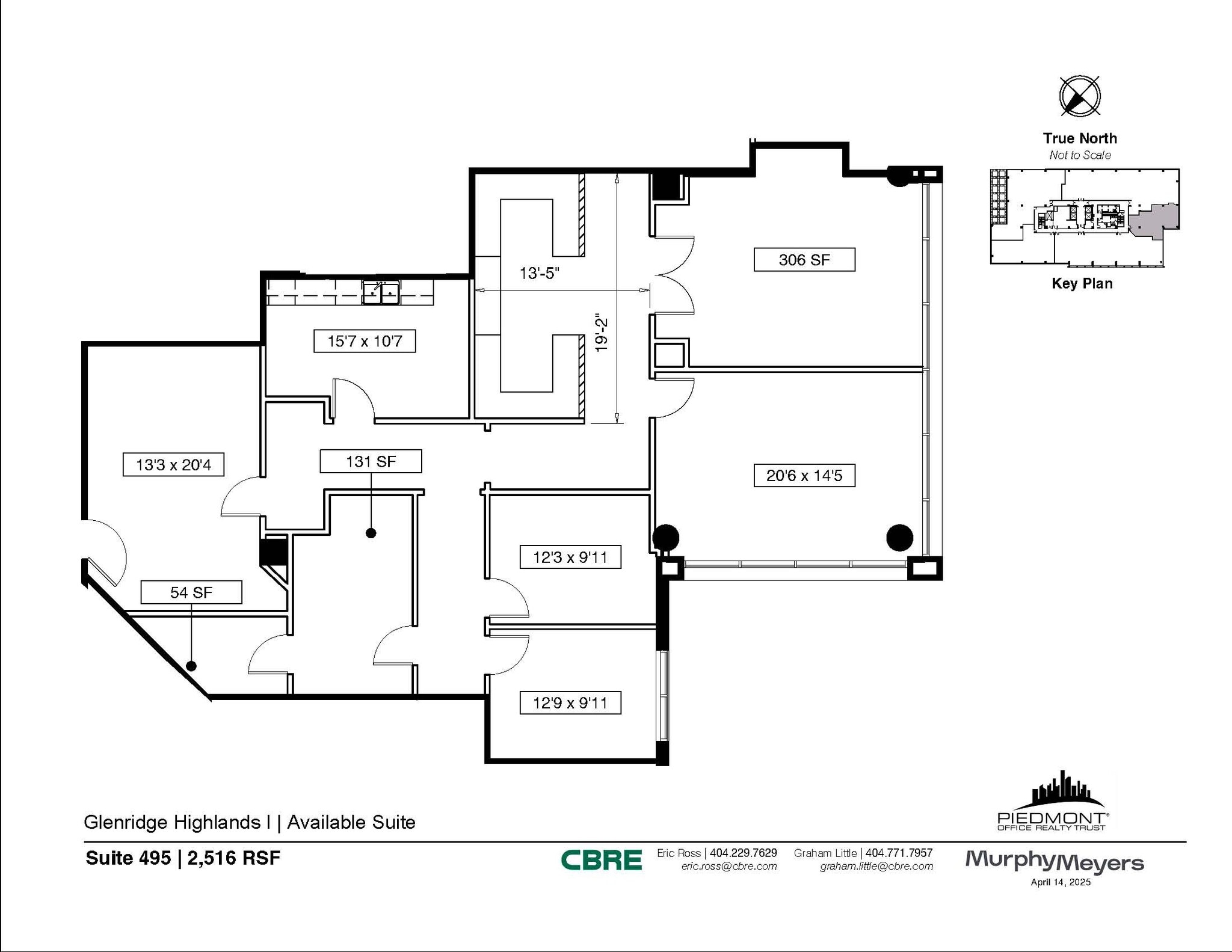5555 Glenridge Connector, Atlanta, GA to rent Floor Plan- Image 1 of 3