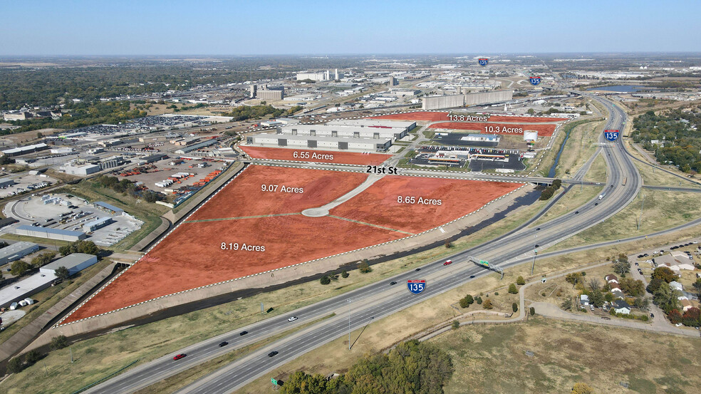 I 135, Wichita, KS for sale - Aerial - Image 2 of 5