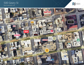 500-516 Geary St, San Francisco, CA for rent Aerial- Image 1 of 1