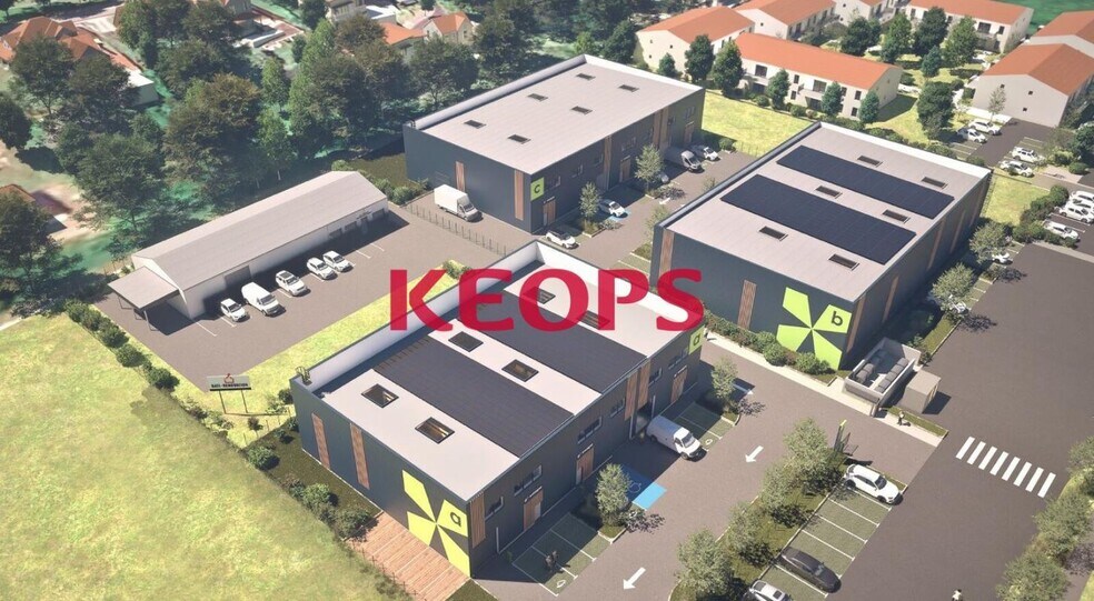 Impasse Pujeau Rabe, Lavernose-Lacasse for sale - Aerial - Image 2 of 9