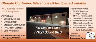 More details for 601 Cyrus McCormick Ct., Mesquite, NV - Flex, Industrial for Rent