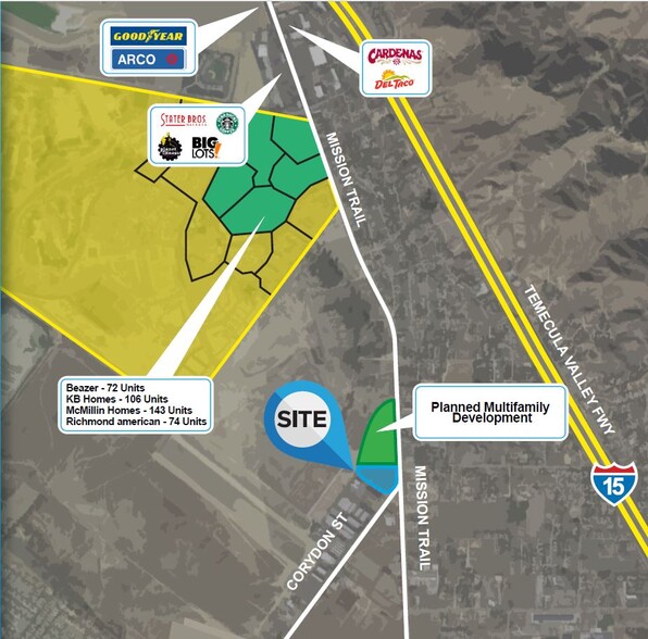 NWQ Mission Trail Rd, Lake Elsinore, CA for rent - Building Photo - Image 3 of 9