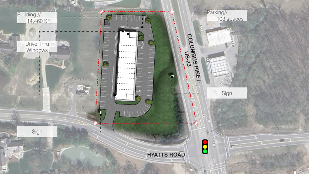 66 Hyatts rd, Delaware, OH for rent - Site Plan - Image 3 of 3