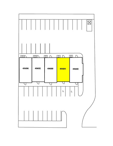 49680-49692 Gratiot Ave, Chesterfield, MI for rent - Building Photo - Image 2 of 2