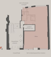 80 Goswell Rd, London to rent Floor Plan- Image 1 of 5
